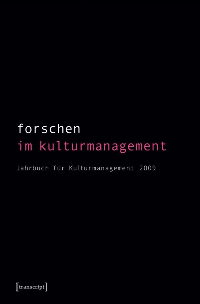 Forschen im Kulturmanagement main product photo