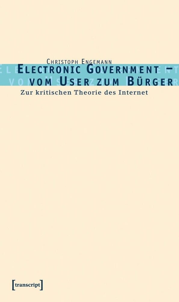 Electronic Government - vom User zum Bürger main product photo