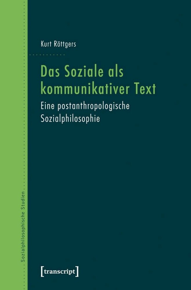 Das Soziale als kommunikativer Text main product photo