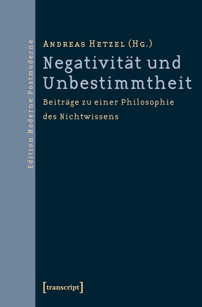 Negativität und Unbestimmtheit main product photo