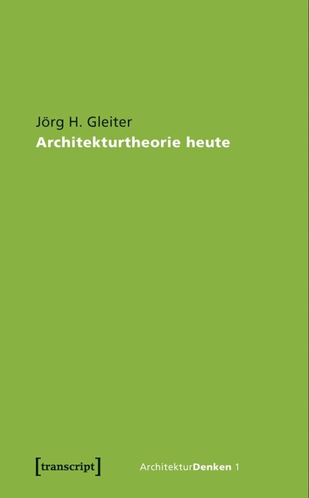 Architekturtheorie heute main product photo