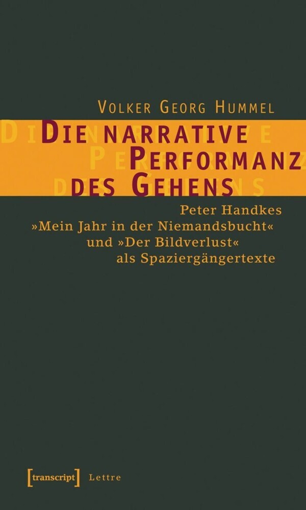 Die narrative Performanz des Gehens main product photo