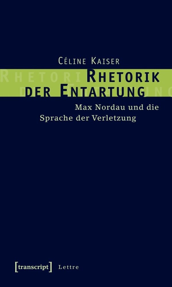 Rhetorik der Entartung main product photo