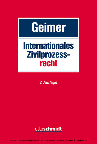 Internationales Zivilprozessrecht main product photo