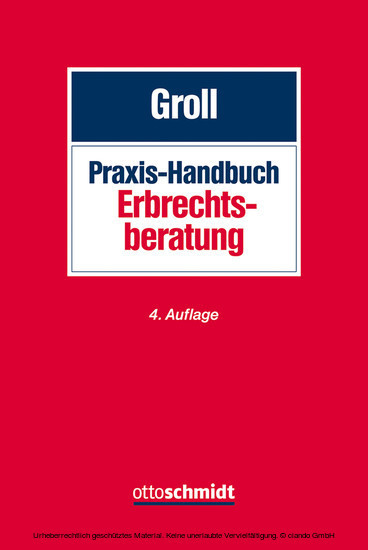 Praxis-Handbuch Erbrechtsberatung main product photo