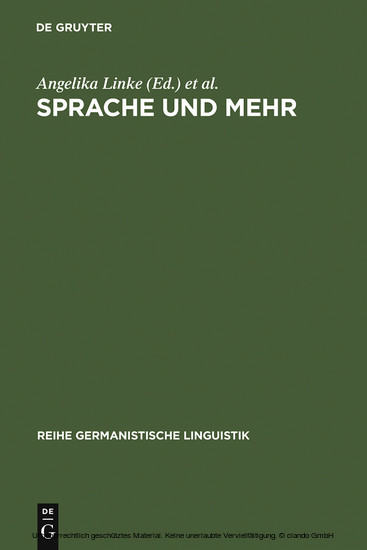 Sprache und mehr main product photo