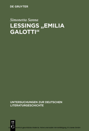 Lessings 'Emilia Galotti'