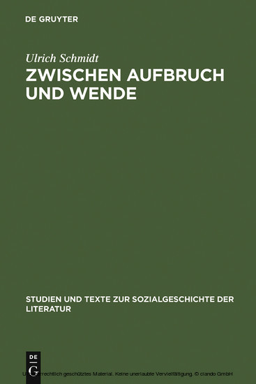 Zwischen Aufbruch und Wende main product photo