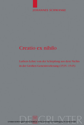 Creatio ex nihilo