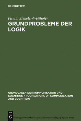 Grundprobleme der Logik