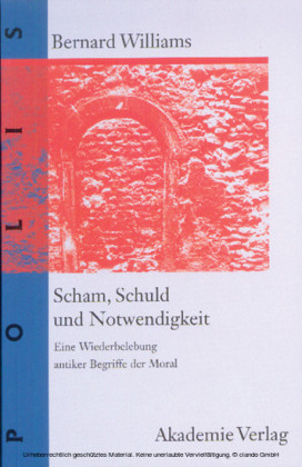 Scham, Schuld und Notwendigkeit
