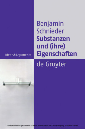 Substanzen und (ihre) Eigenschaften