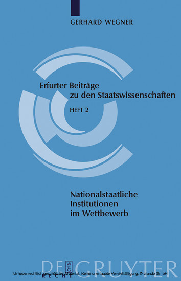Nationalstaatliche Institutionen im Wettbewerb main product photo