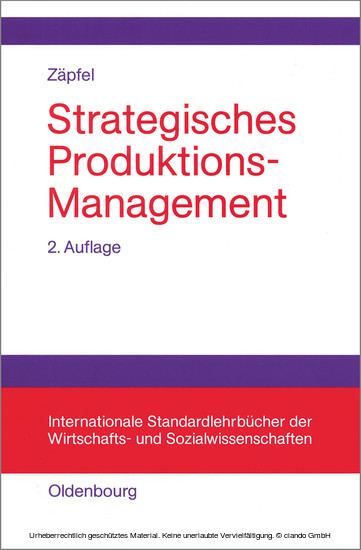 Strategisches Produktions-Management main product photo