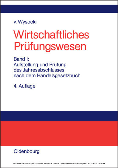 Aufstellung und Prüfung des Jahresabschlusses nach dem Handelsgesetzbuch main product photo