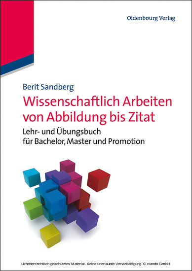 Wissenschaftlich Arbeiten von Abbildung bis Zitat main product photo