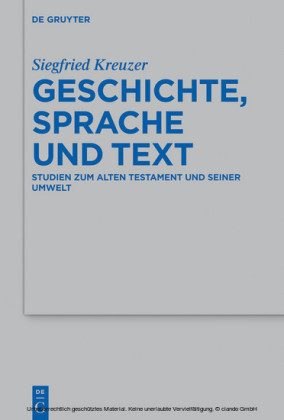 Geschichte, Sprache und Text