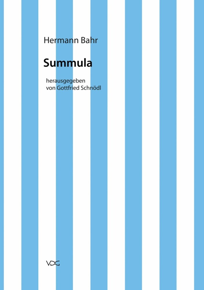 Hermann Bahr / Summula main product photo