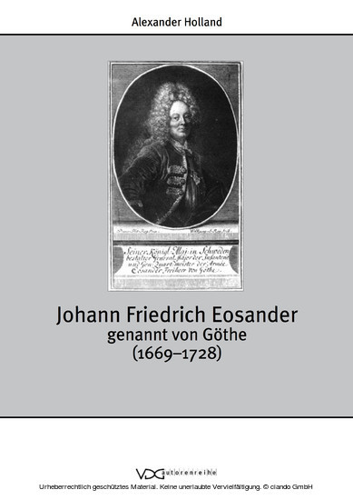 Johann Friedrich Eosander genannt von Göthe (1669-1728) main product photo