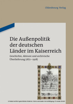 Die Außenpolitik der deutschen Länder im Kaiserreich