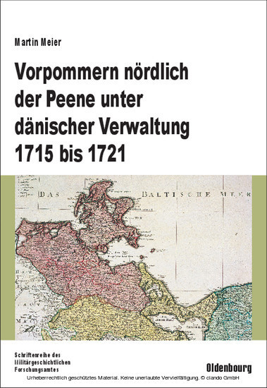 Vorpommern nördlich der Peene unter dänischer Verwaltung 1715 bis 1721 main product photo