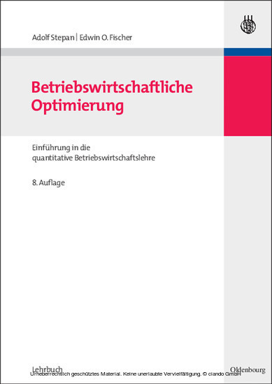 Betriebswirtschaftliche Optimierung main product photo