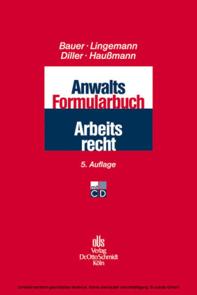 Anwalts-Formularbuch Arbeitsrecht