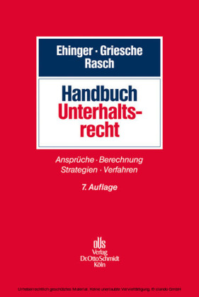 Handbuch Unterhaltsrecht