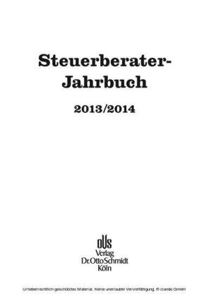 Steuerberater-Jahrbuch 2013/2014