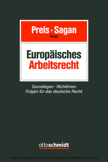 Europäisches Arbeitsrecht main product photo