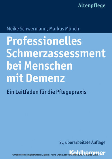 Professionelles Schmerzassessment bei Menschen mit Demenz main product photo
