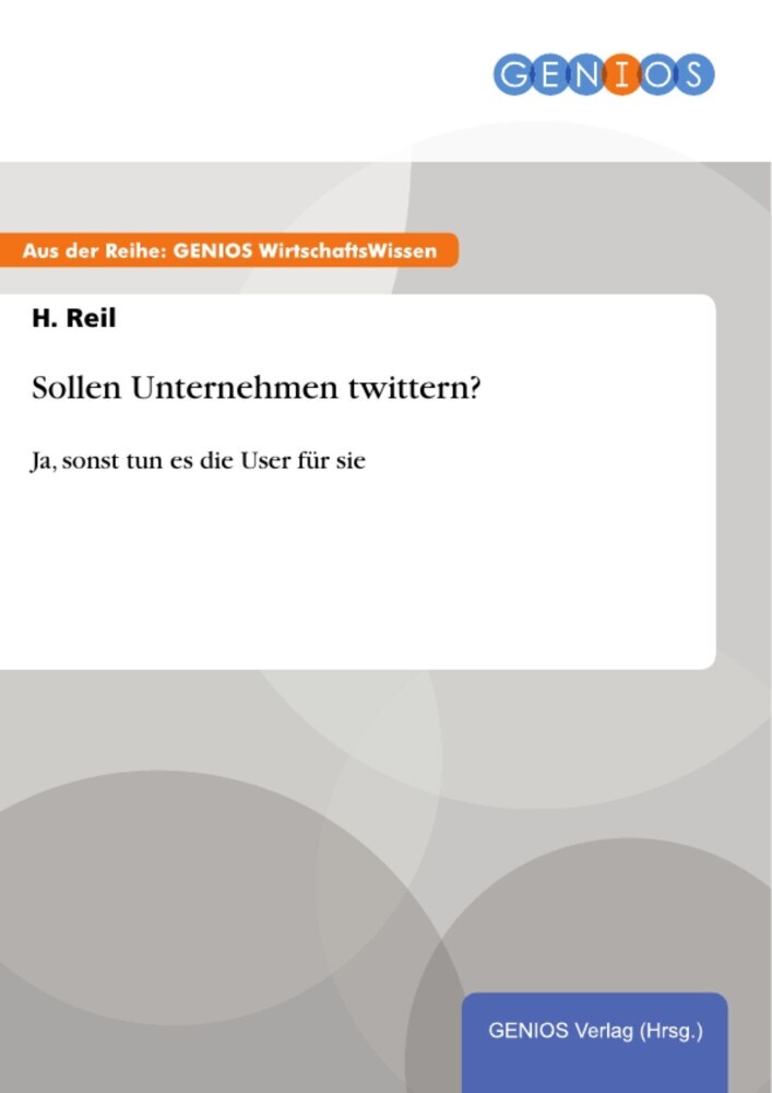 Sollen Unternehmen twittern? main product photo