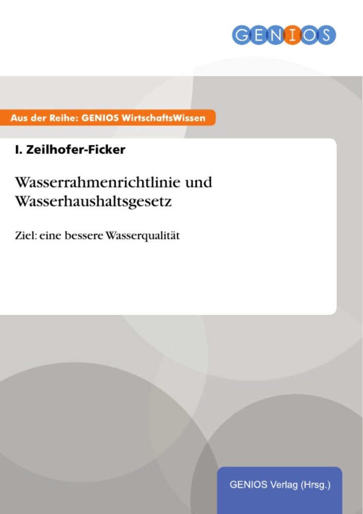 Wasserrahmenrichtlinie und Wasserhaushaltsgesetz main product photo