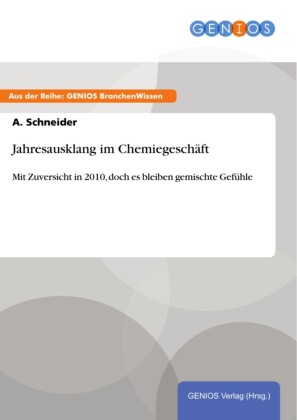 Jahresausklang im Chemiegeschäft