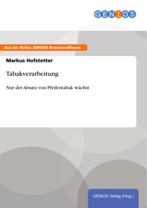 Tabakverarbeitung