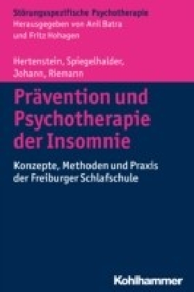 Prävention und Psychotherapie der Insomnie main product photo