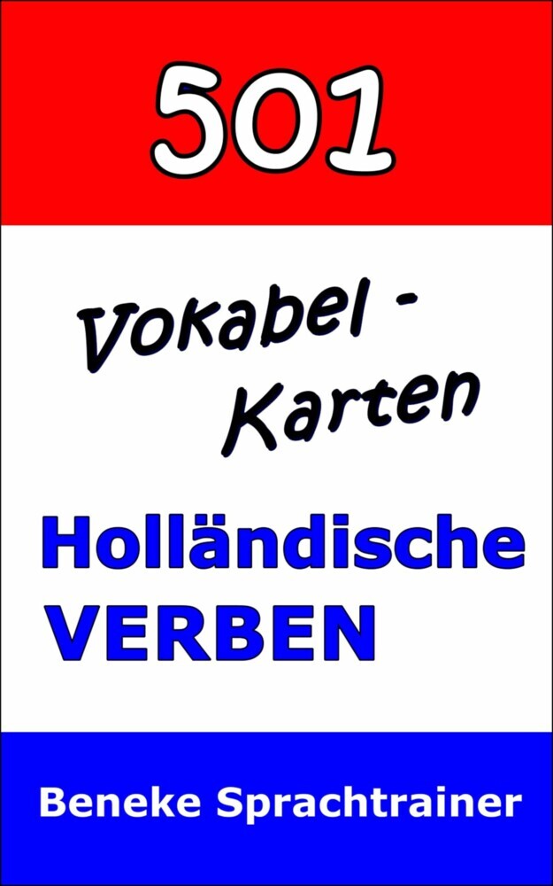 Vokabel-Karten Holländische Verben main product photo