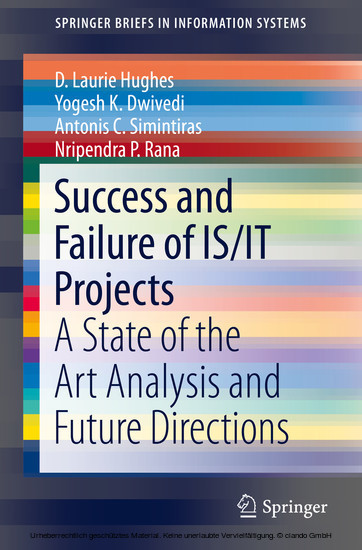 Success and Failure of IS/IT Projects main product photo