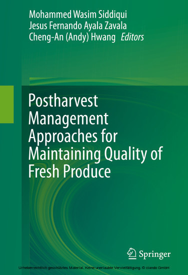 Postharvest Management Approaches for Maintaining Quality of Fresh Produce main product photo