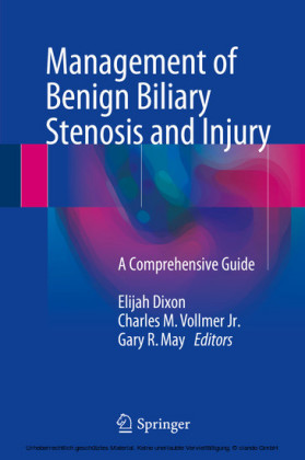 Management of Benign Biliary Stenosis and Injury