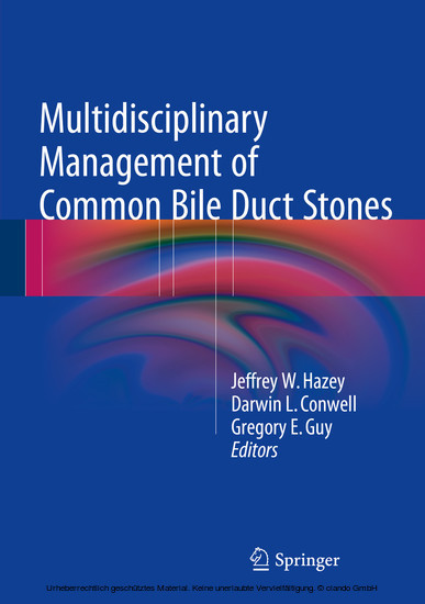 Multidisciplinary Management of Common Bile Duct Stones main product photo
