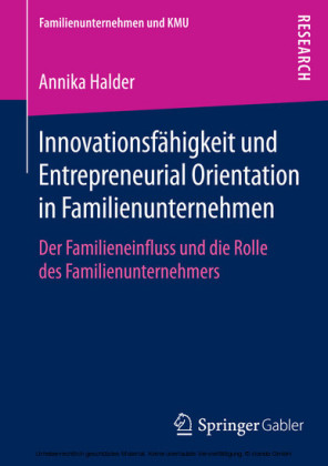 Innovationsfähigkeit und Entrepreneurial Orientation in Familienunternehmen