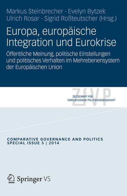 Europa, europäische Integration und Eurokrise main product photo