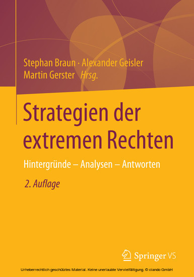 Strategien der extremen Rechten main product photo