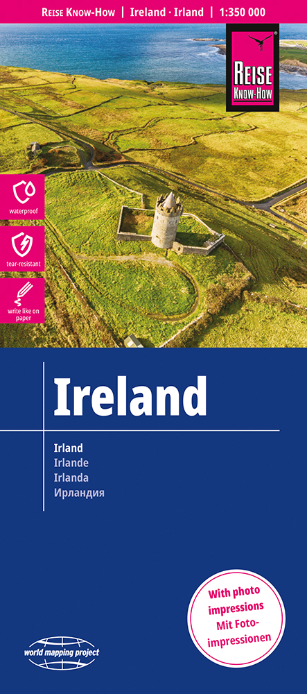 Reise Know-How Landkarte Irland / Ireland (1:350.000). Ireland / Irlande / Irlanda main product photo