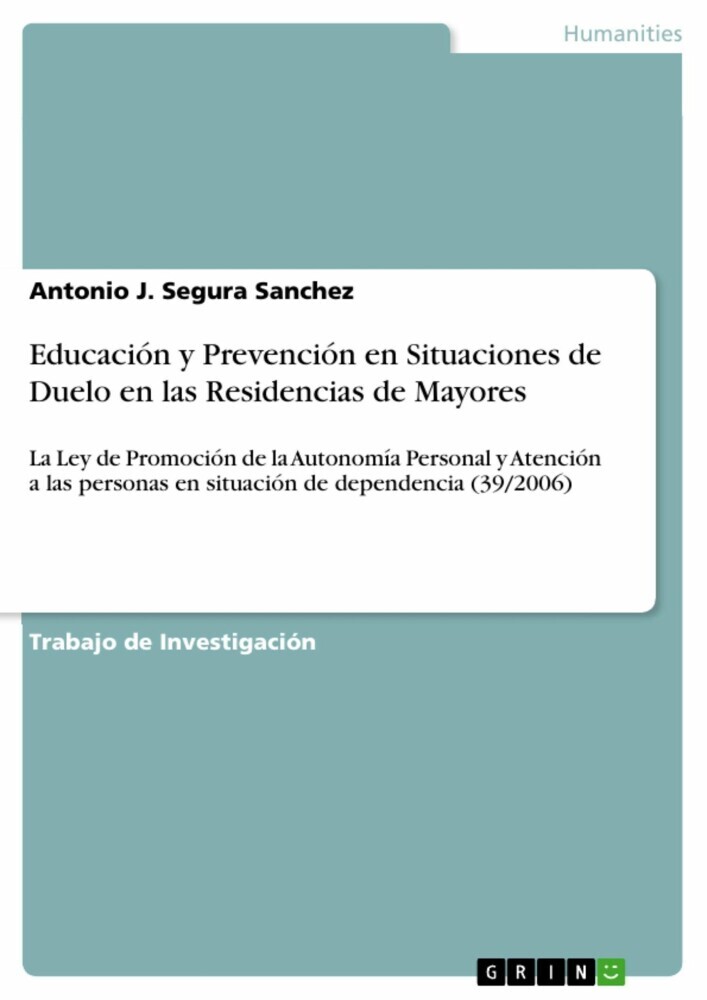 Educación y Prevención en Situaciones de Duelo en las Residencias de Mayores main product photo