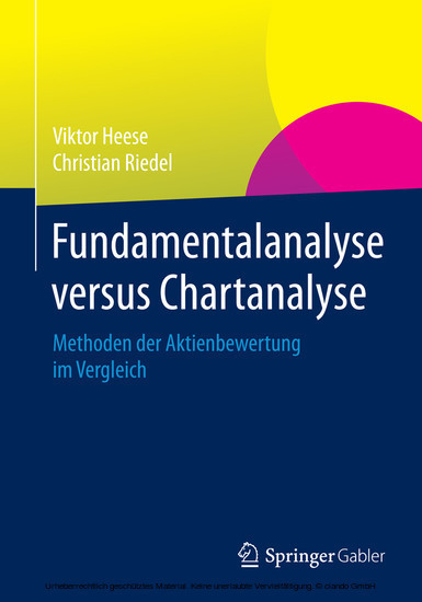 Fundamentalanalyse versus Chartanalyse main product photo