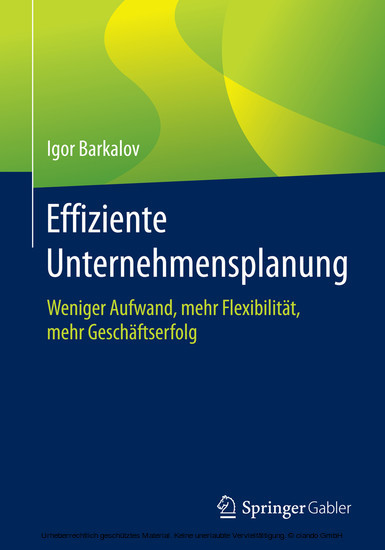 Effiziente Unternehmensplanung main product photo