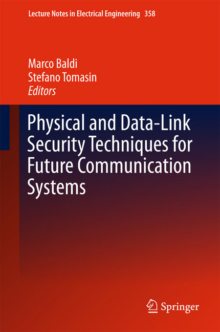Physical and Data-Link Security Techniques for Future Communication Systems main product photo