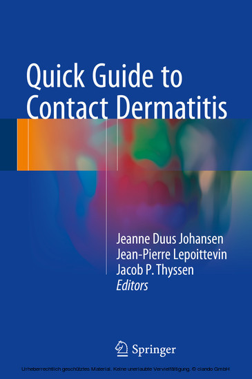 Quick Guide to Contact Dermatitis main product photo